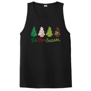 Funny Tis The Season Christmas Tree Cakes Debbie Xmas Gifts PosiCharge Competitor Tank