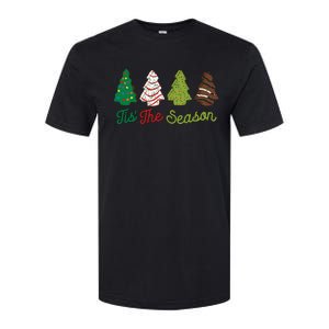 Funny Tis The Season Christmas Tree Cakes Debbie Xmas Gifts Softstyle CVC T-Shirt