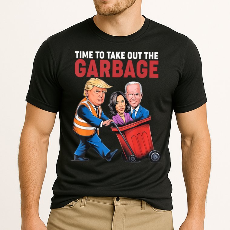 Funny Trump Time To Take Out The Garbage Performance Shirt