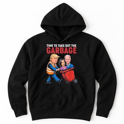 Funny Trump Time To Take Out The Garbage Hoodie