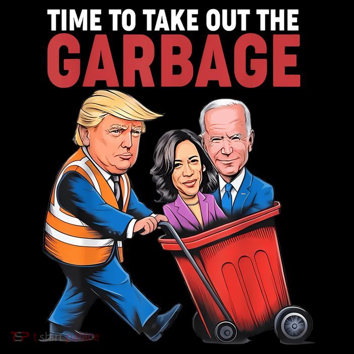 Funny Trump Time To Take Out The Garbage Hoodie