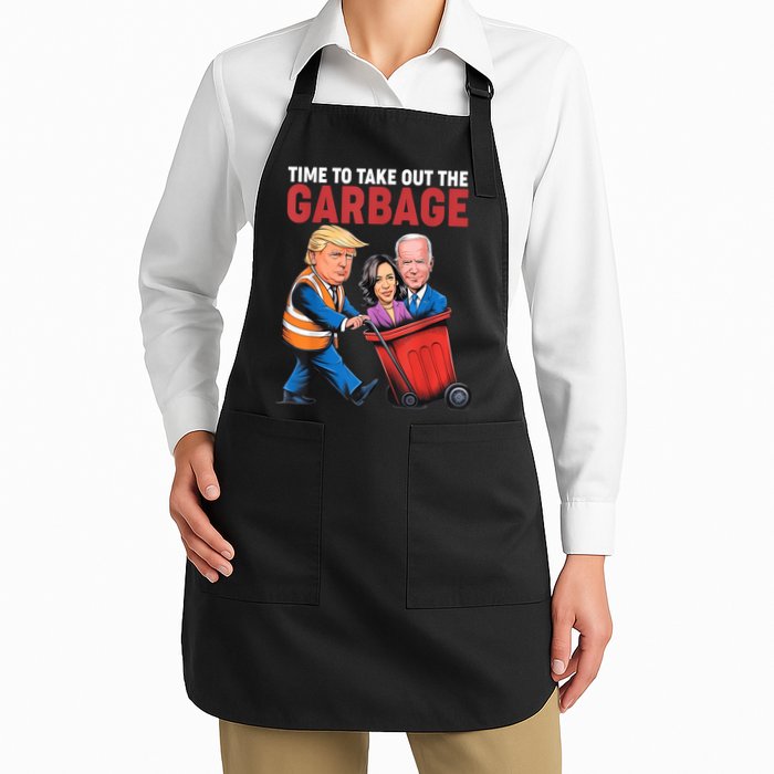 Funny Trump Time To Take Out The Garbage Apron