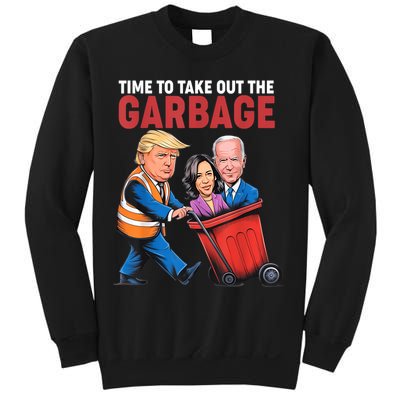 Funny Trump Time To Take Out The Garbage Sweatshirt