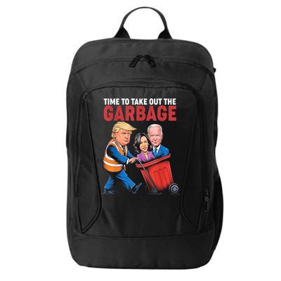 Funny Trump Time To Take Out The Garbage City Backpack