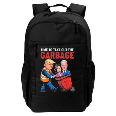 Funny Trump Time To Take Out The Garbage Daily Commute Backpack