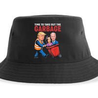 Funny Trump Time To Take Out The Garbage Sustainable Bucket Hat