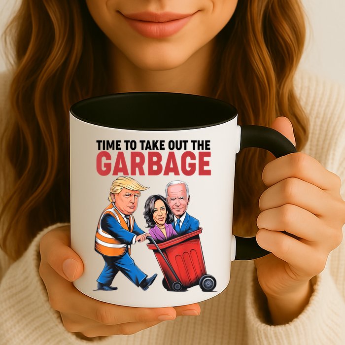 Funny Trump Time To Take Out The Garbage Mug