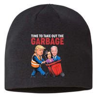 Funny Trump Time To Take Out The Garbage Sustainable Beanie