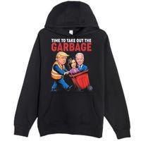 Funny Trump Time To Take Out The Garbage Premium Pullover Hoodie