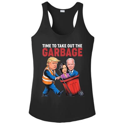 Funny Trump Time To Take Out The Garbage Ladies PosiCharge Competitor Racerback Tank