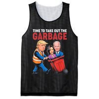 Funny Trump Time To Take Out The Garbage Mesh Reversible Basketball Jersey Tank