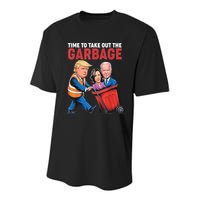 Funny Trump Time To Take Out The Garbage Youth Performance Sprint T-Shirt