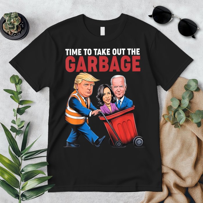 Funny Trump Time To Take Out The Garbage Premium T-Shirt