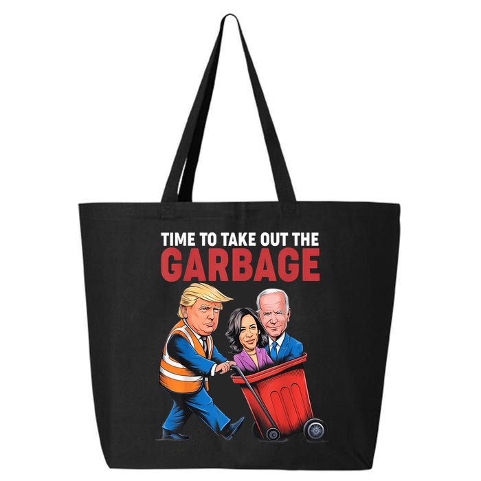 Funny Trump Time To Take Out The Garbage 25L Jumbo Tote