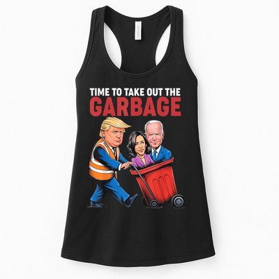 Funny Trump Time To Take Out The Garbage Womens Tank Top
