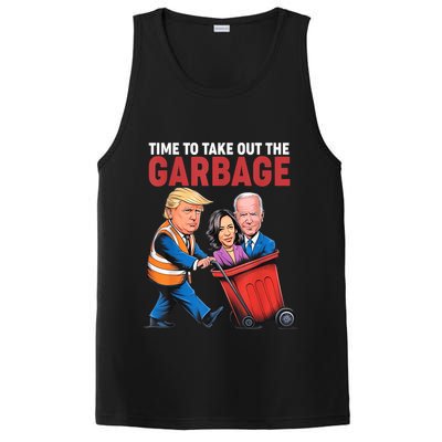 Funny Trump Time To Take Out The Garbage PosiCharge Competitor Tank