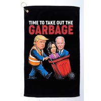 Funny Trump Time To Take Out The Garbage Golf Towel