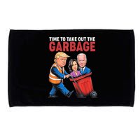 Funny Trump Time To Take Out The Garbage Microfiber Hand Towel