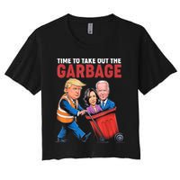 Funny Trump Time To Take Out The Garbage Crop Top