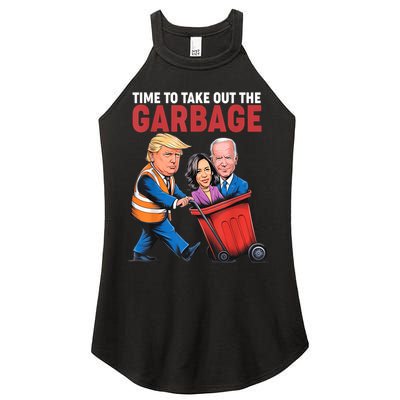 Funny Trump Time To Take Out The Garbage Women's Perfect Tri Rocker Tank