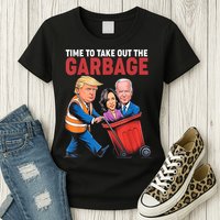 Funny Trump Time To Take Out The Garbage Womens T-Shirt