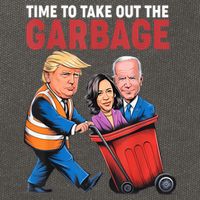 Funny Trump Time To Take Out The Garbage Cotton Canvas Backpack