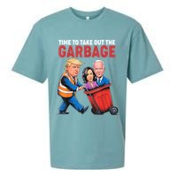 Funny Trump Time To Take Out The Garbage Sueded Cloud Jersey T-Shirt