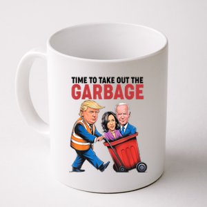 Funny Trump Time To Take Out The Garbage Coffee Mug