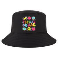 Funny Teacher Test Day Motivational Teacher Testing Squad Cool Comfort Performance Bucket Hat