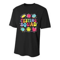 Funny Teacher Test Day Motivational Teacher Testing Squad Youth Performance Sprint T-Shirt