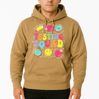 Funny Teacher Test Day Motivational Teacher Testing Squad Hoodie