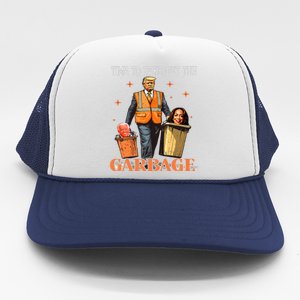 Funny Time To Take Out Garbage Trucker Hat