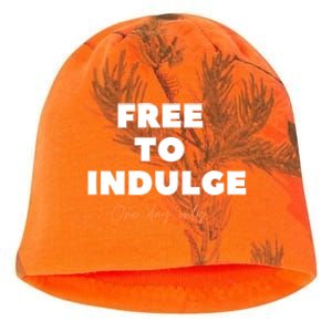 Funny Time To Indulge Gift One Day Only Design Gift Kati - Camo Knit Beanie