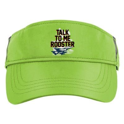 Funny Talk To Me Rooster Adult Drive Performance Visor