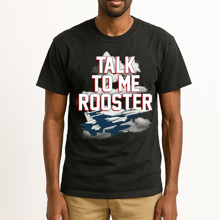 Funny Talk To Me Rooster Tall T-Shirt