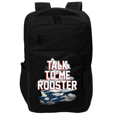 Funny Talk To Me Rooster Impact Tech Backpack