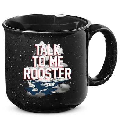Funny Talk To Me Rooster 15oz Campfire Ceramic Mug
