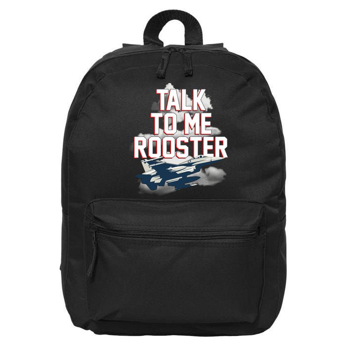 Funny Talk To Me Rooster 16 in Basic Backpack