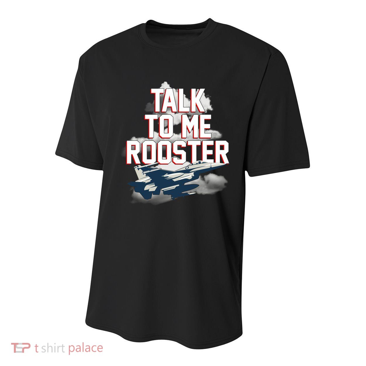 Funny Talk To Me Rooster Youth Performance Sprint T-Shirt