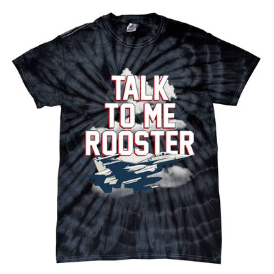 Funny Talk To Me Rooster Tie-Dye T-Shirt
