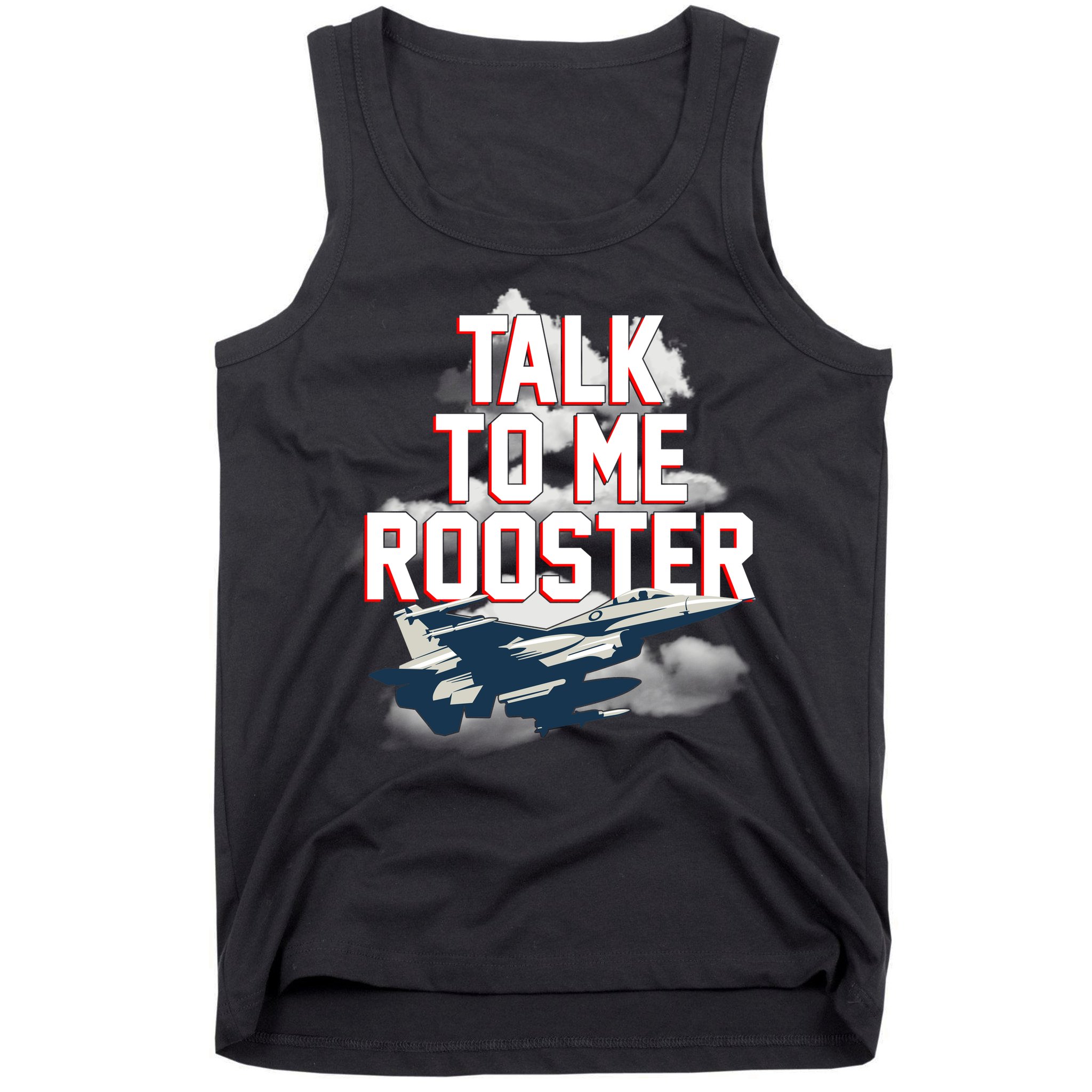 Funny Talk To Me Rooster Tank Top
