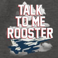 Funny Talk To Me Rooster Vector Backpack