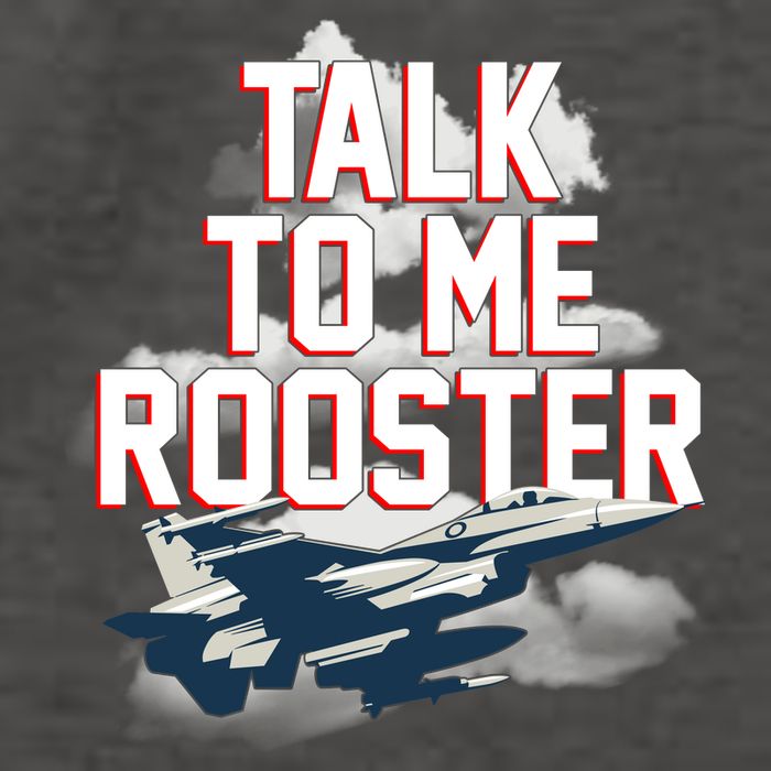 Funny Talk To Me Rooster Vector Backpack