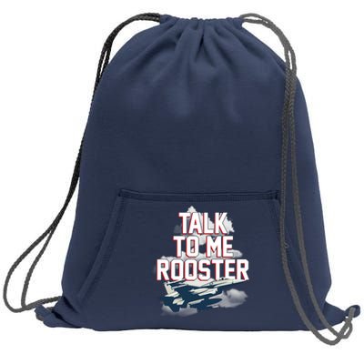 Funny Talk To Me Rooster Sweatshirt Cinch Pack Bag