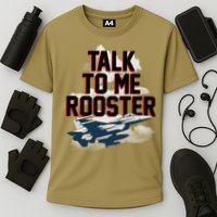 Funny Talk To Me Rooster Performance Shirt