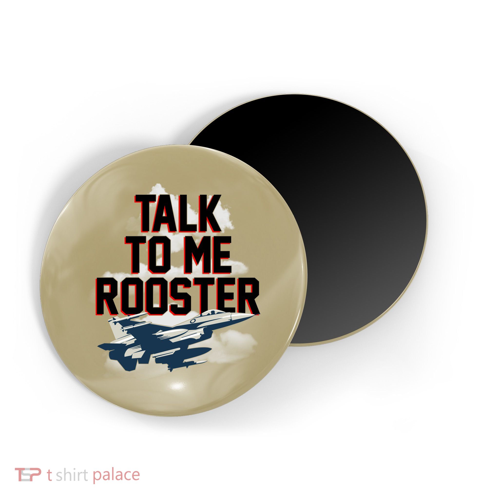Funny Talk To Me Rooster Magnet