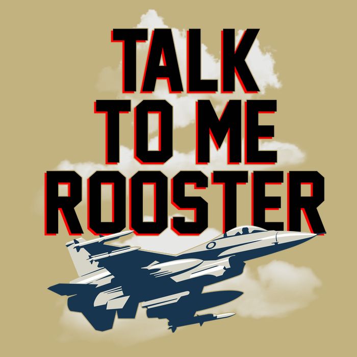 Funny Talk To Me Rooster Cooling Performance Long Sleeve Crew