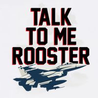 Funny Talk To Me Rooster Garment-Dyed Sweatshirt