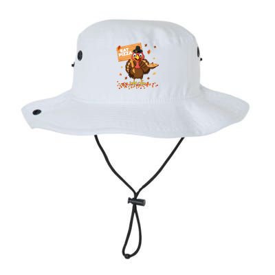 Funny Thanksgiving Turkey Eat Pizza Cute Gift Legacy Cool Fit Booney Bucket Hat