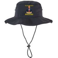 Funny Trump Thanksgiving IM Just Here For The Deviled Eggs Legacy Cool Fit Booney Bucket Hat